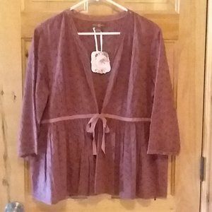 April Cornell Rosalie coverup jacket